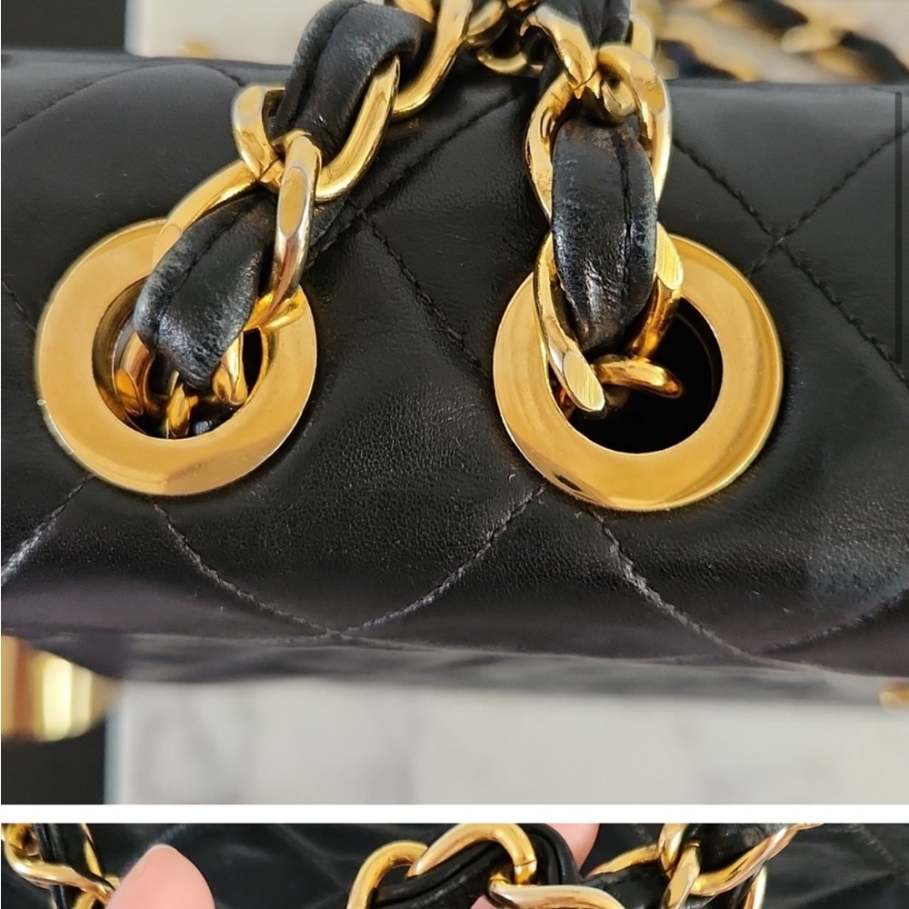 Chanel XL Jumbo Black Quilted Leather Bag - Picture 4 of 8